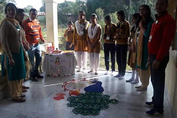 Maharishi Vidya Mandir Public School-Rangoli