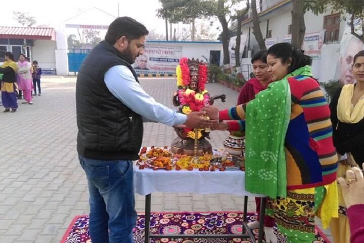 Navjyoti Century School-Lighting The Lamp