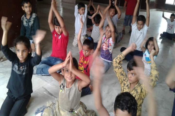 RK International School-Yoga Day
