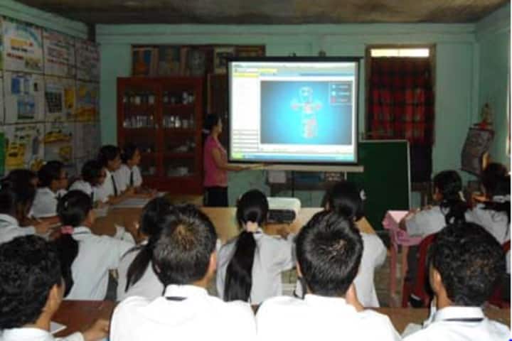 Roopland Public School-Smart classroom