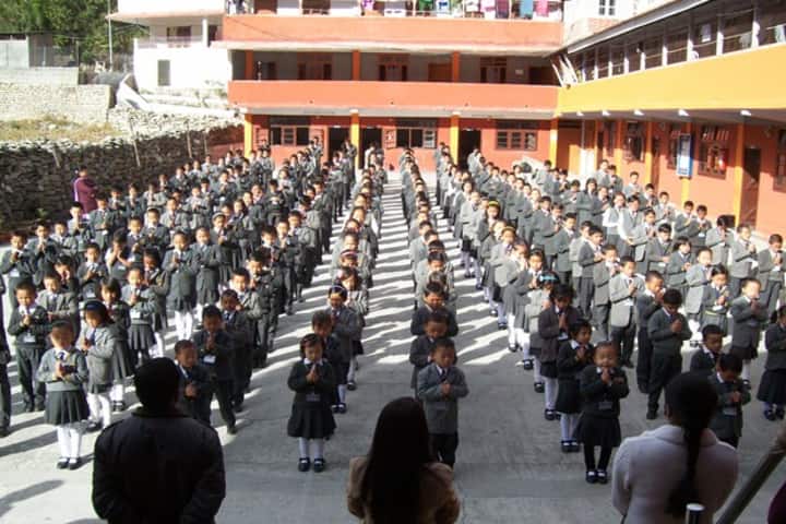 Roopland Public School-Morning assembly
