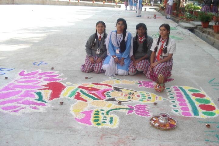 ScholarS International School-Rangoli Competetion