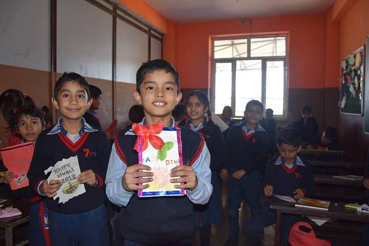 Seven Star Senior Secondary Public School-Card Making Activity