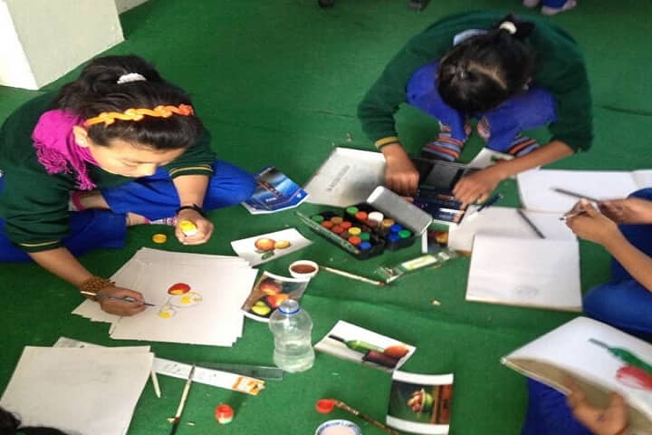 Tibetans Childrens Village School-Painting