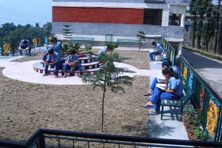 Tibetans Childrens Village School-School outside