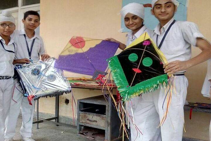 cybernetics secondary school-kite making