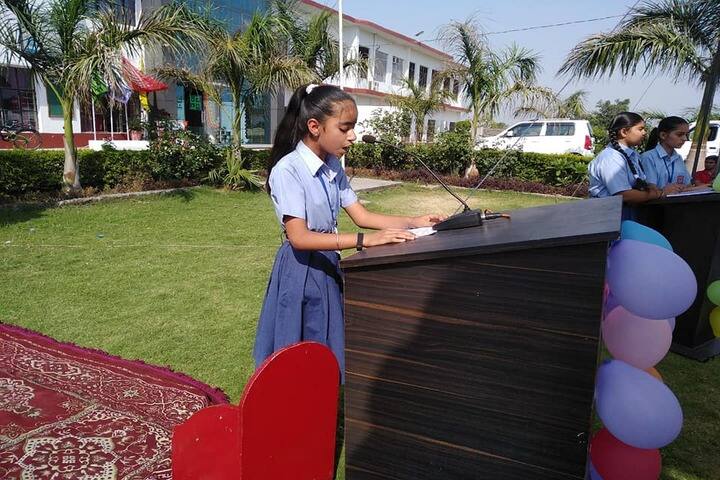DAV Colligiate School-Speech