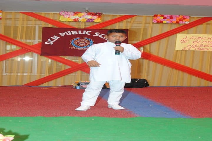 DCM Public School-Singing