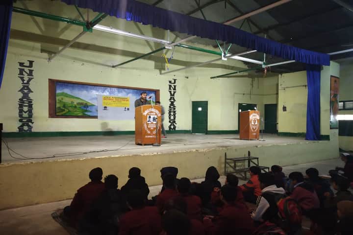 Jawahar Navodaya Vidyalaya School-Speech