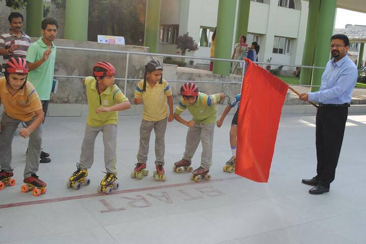 K C International School-Skating