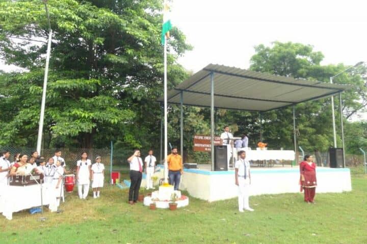 Atomic Energy Central School-Flag Hosting
