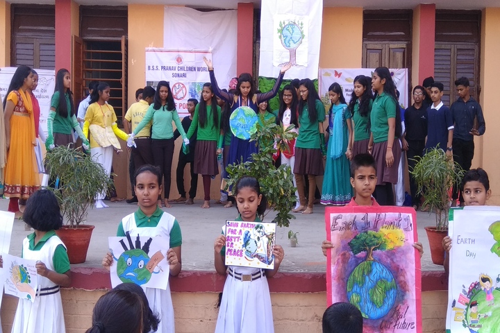 B S S Pranav Children World-Earth Day