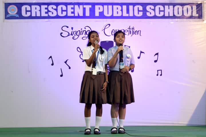 Crescent Public School-Singing Activity