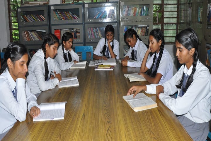 D A V Public School-Library