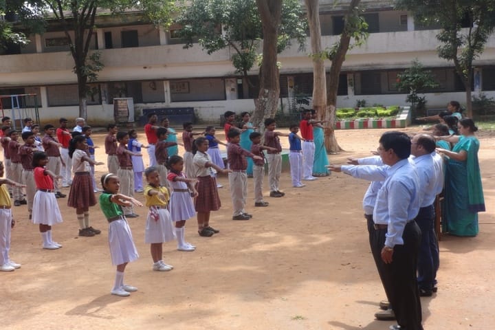 D A V Public School-Assembly