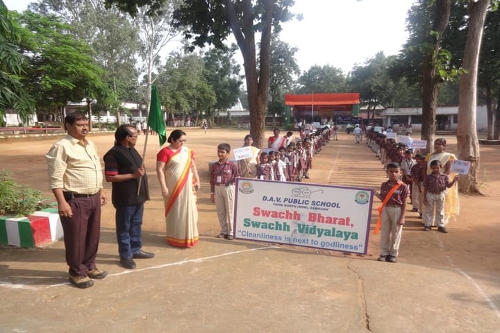 D A V Public School-Rally