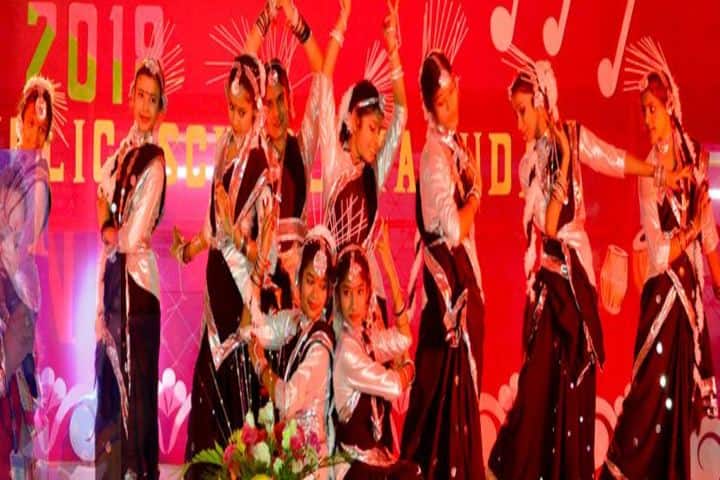 D A V Public School-Dance1
