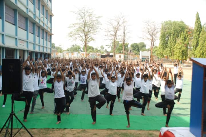 D A V Public School-Yoga