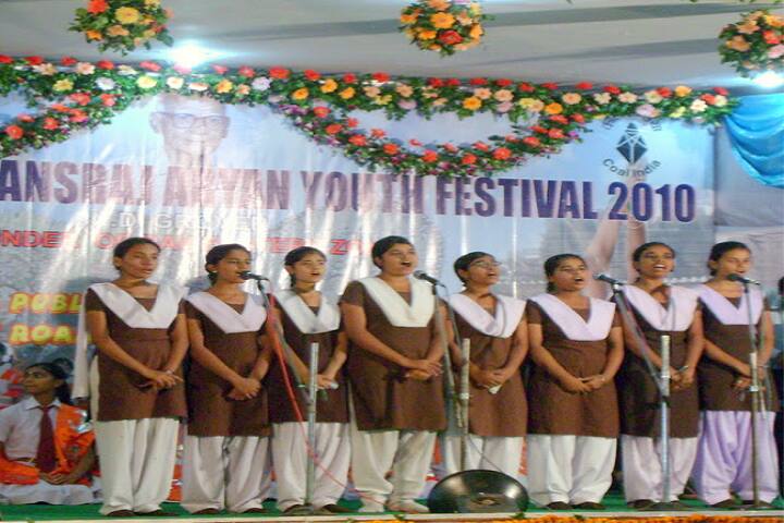 D A V Public School-Group Singing