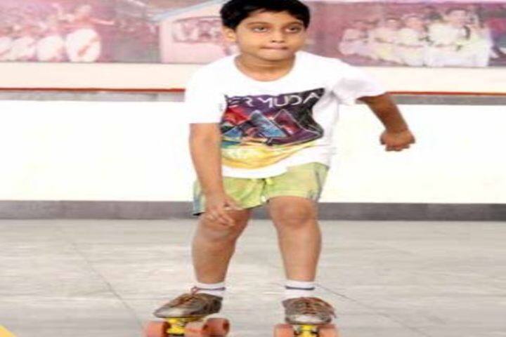 D A V Public School-Skating