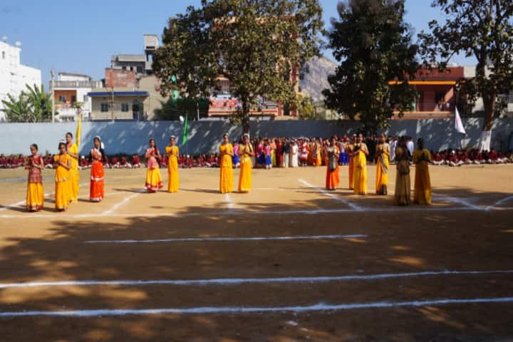 D A V Public School-Dancing Activity