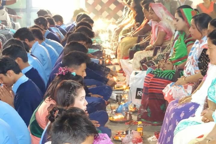 Vivekananda Kendra Vidyalaya-Matri Puja