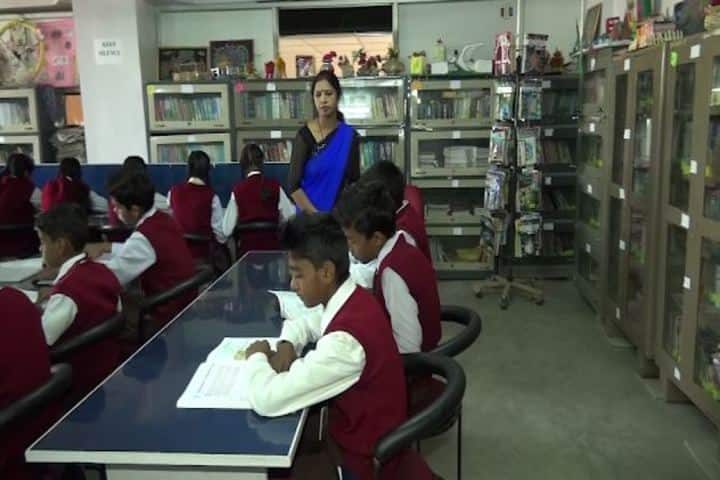 Dav Alok Public School-Library