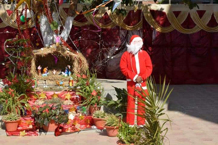 DAV Nandraj Public School - Christmas celebrations