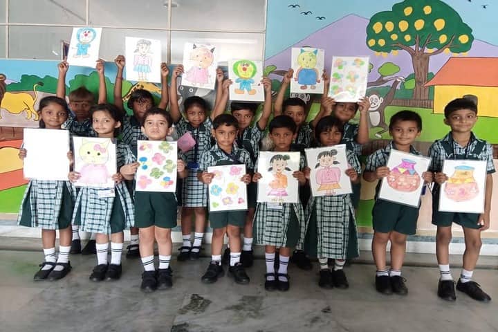 Delhi Public School-Drawing Activity
