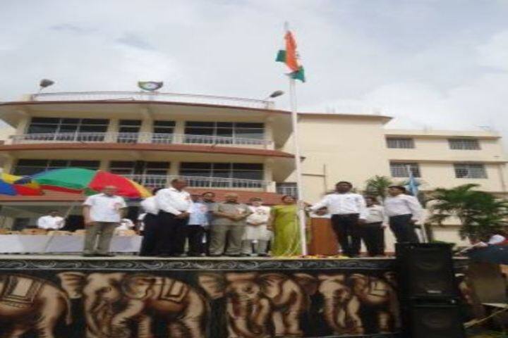 Dhanbad Public School-Flag-Hosting