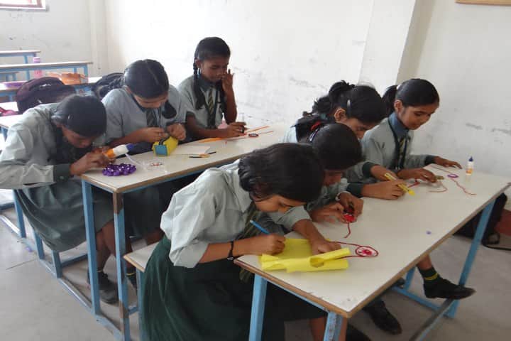 Greenland Public School-Rakhi Making