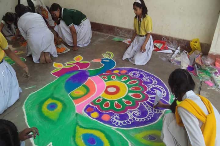 Greenland Public School-Rangoli Competition