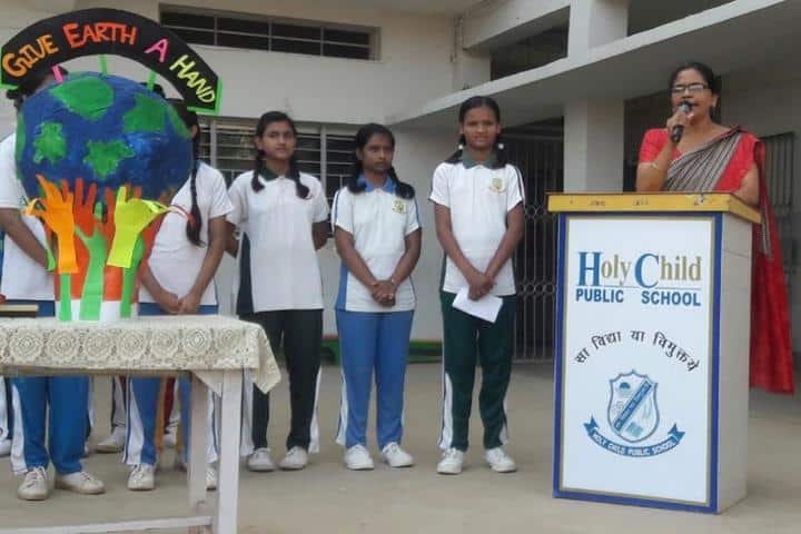Holy Child Public School-Tree Earth Day Celebrations