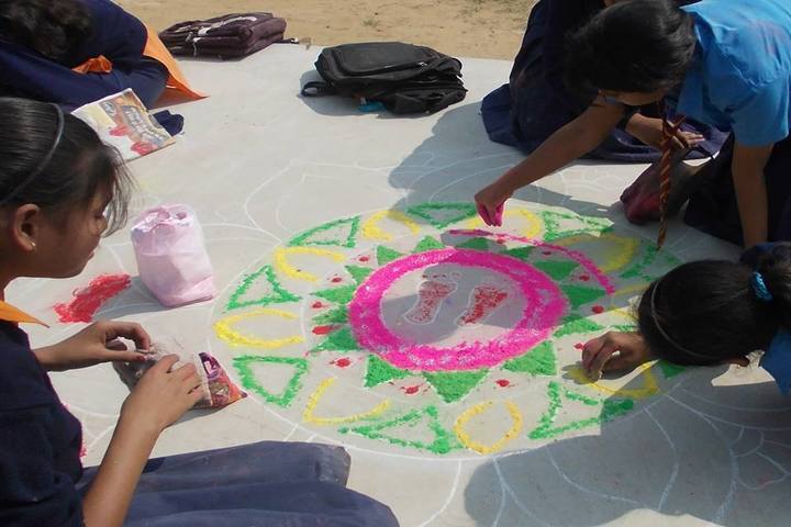 Imperial School Of Learning-Rangoli Activity
