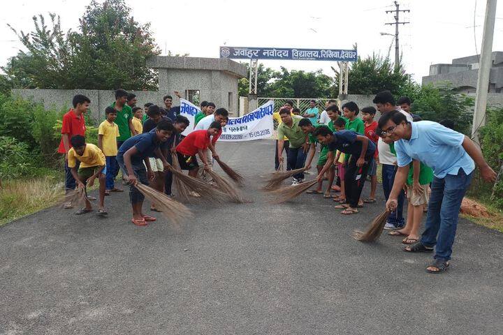 Jawahar Navodaya Vidyalaya-Swachh Bharat