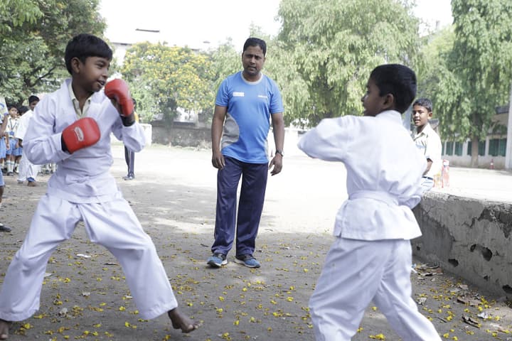 Kasidih High School-Karate