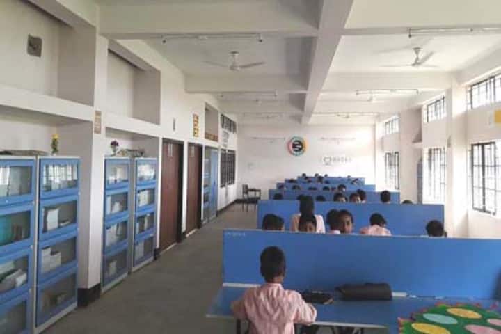 Adarsha Vidyalaya-Library