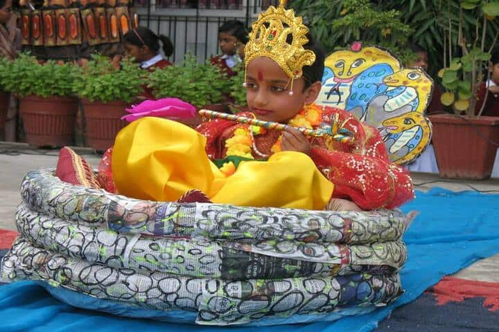 M K Dav Public School-Krishnastami Celebrations