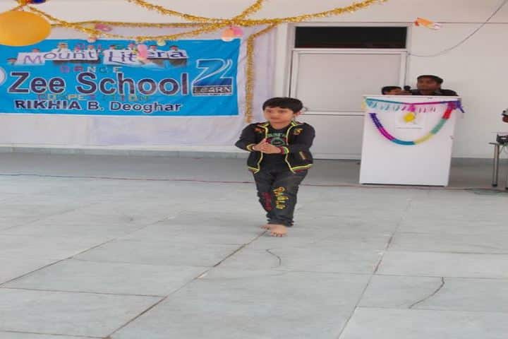 Mount Litera Zee School-Dance Activity
