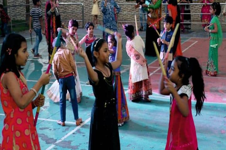 Mount Litera Zee School-Dandiya