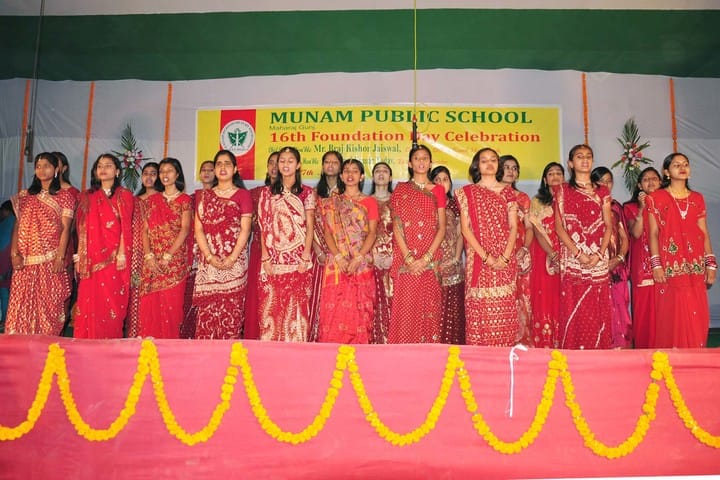 Munam Public School-Foundation Day