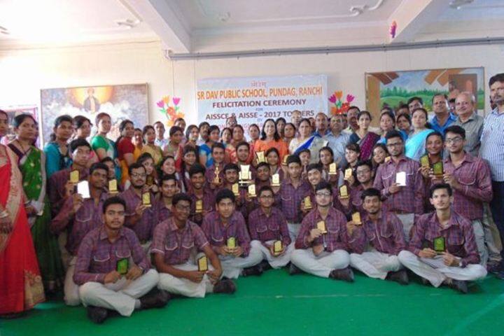 SR Dav Public School-Falecitation Ceremony