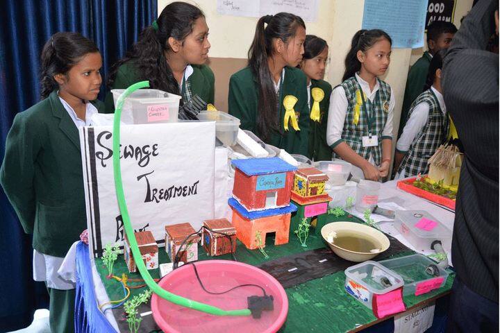 Sachidanand Gyan Bharti Model School-Science Exhibition