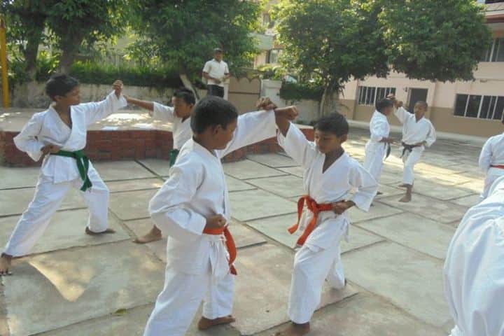 Sachidanand Gyan Bharti Model School-Karate Activity