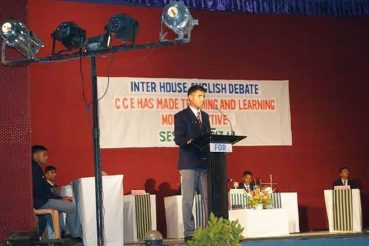 Sainik School-Inter House Debate Competition