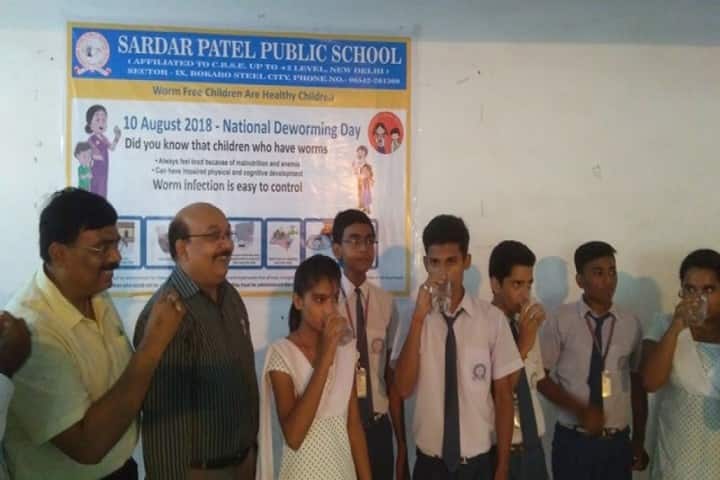 Sardar Patel Public School-National Deworming Day