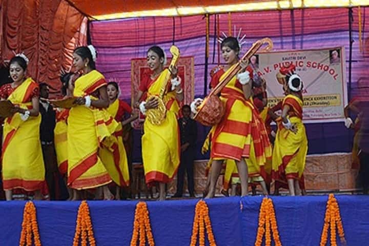 Savitri Devi D A V Public School-Dance