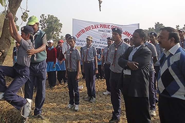 Savitri Devi D A V Public School-NCC Training
