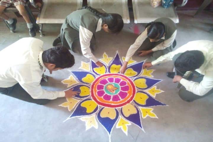 South Point School-Rangoli