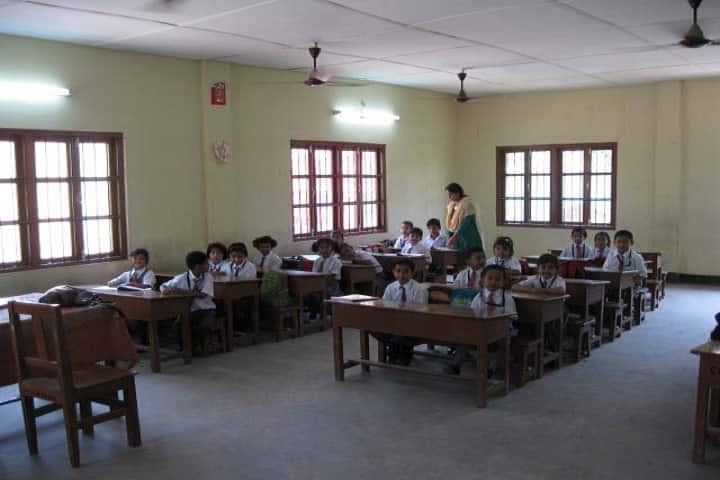 Army Public School-Classroom with teacher